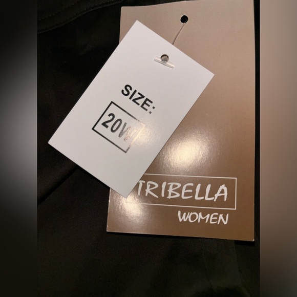 NEW Tribella Cropped Pant Modern‎ Career Work Office Women 20W Summer Casual - Picture 7 of 9